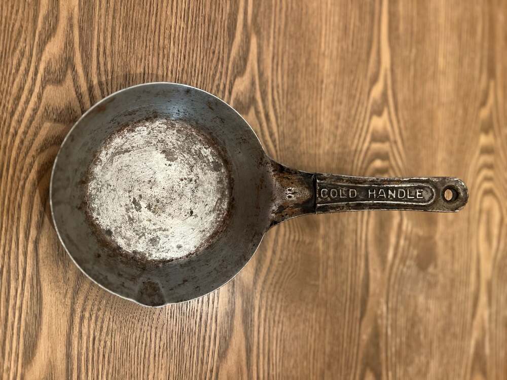 Vintage Cold Handle Aluminum Skillet